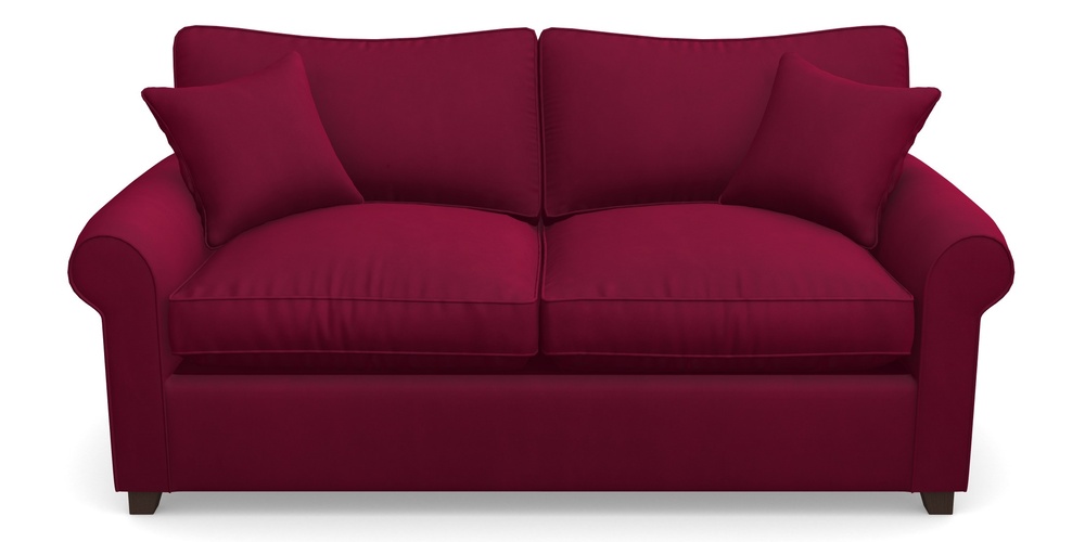 Product photograph of Waverley Sofa Bed 3 Seater Sofa Bed In House Clever Velvet - Wine from Sofas and Stuff Limited