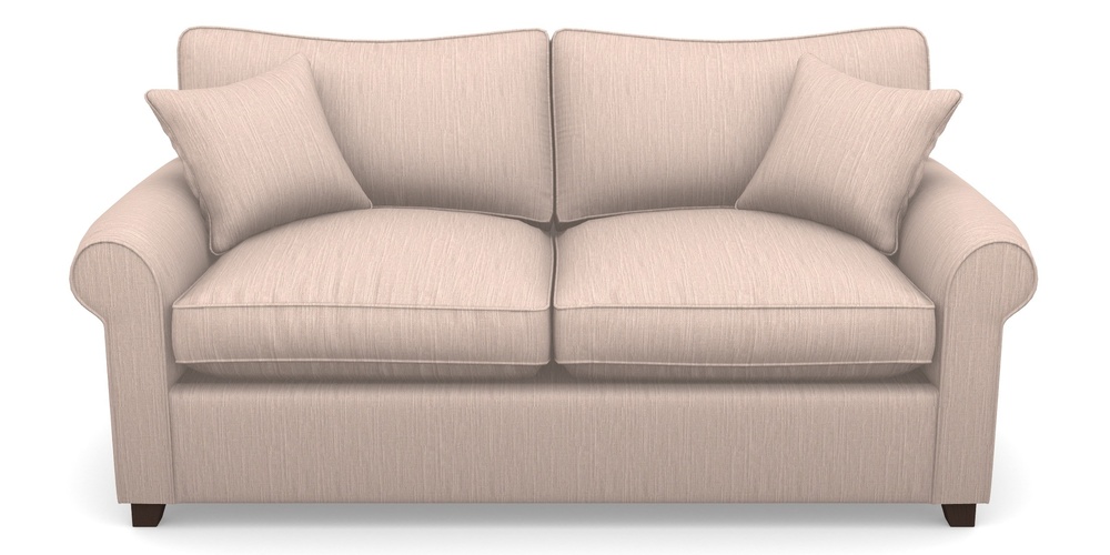 Product photograph of Waverley Sofa Bed 3 Seater Sofa Bed In Herringbone - Rose from Sofas and Stuff Limited