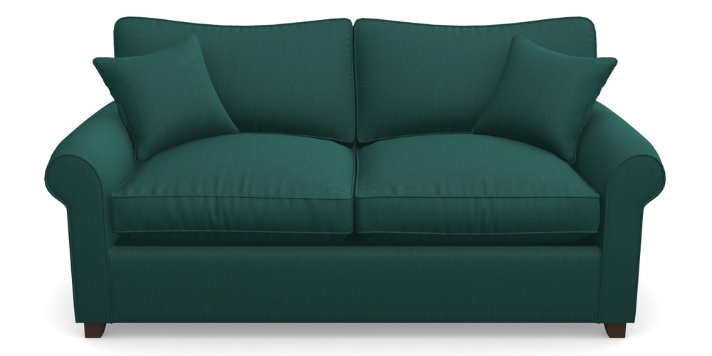 Product photograph of Waverley Sofa Bed 3 Seater Sofa Bed In House Velvet - Peacock from Sofas and Stuff Limited