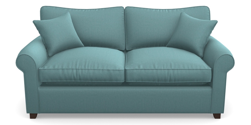 Product photograph of Waverley Sofa Bed 3 Seater Sofa Bed In House Velvet - Wedgewood from Sofas and Stuff Limited