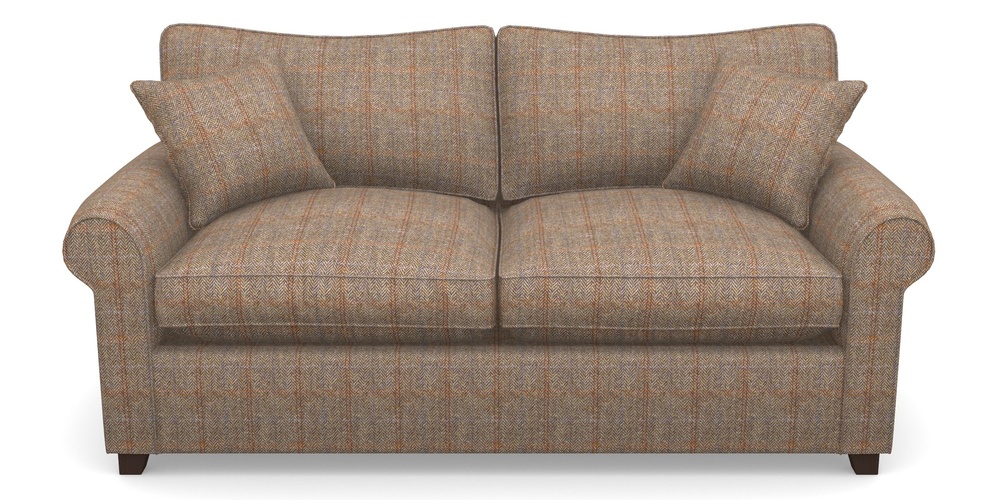 Product photograph of Waverley Sofa Bed 3 Seater Sofa Bed In Harris Tweed House - Harris Tweed House Bracken Herringbone from Sofas and Stuff Limited