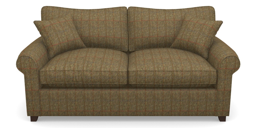 Product photograph of Waverley Sofa Bed 3 Seater Sofa Bed In Harris Tweed House - Harris Tweed House Green from Sofas and Stuff Limited