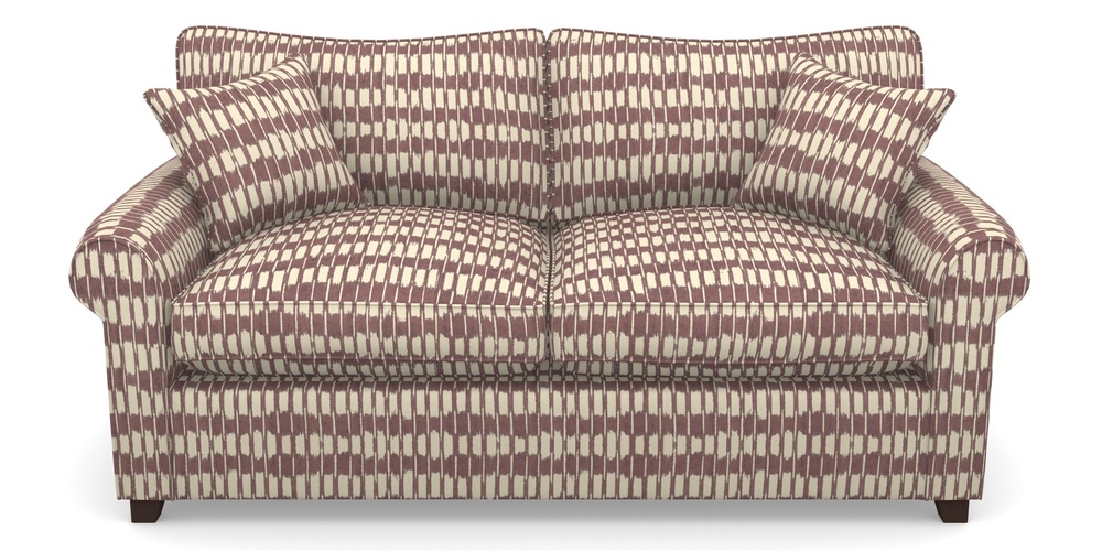 Product photograph of Waverley Sofa Bed 3 Seater Sofa Bed In V A Brompton Collection - Ikat - Cacao from Sofas and Stuff Limited