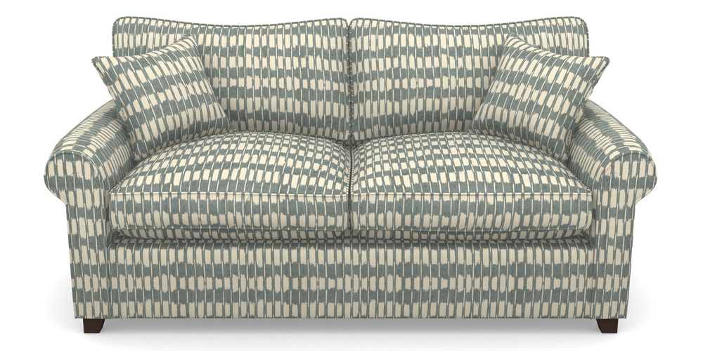 Product photograph of Waverley Sofa Bed 3 Seater Sofa Bed In V A Brompton Collection - Ikat - Pebble from Sofas and Stuff Limited