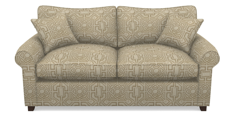 Product photograph of Waverley Sofa Bed 3 Seater Sofa Bed In Rhs Collection - Large Knot Garden Linen - Gold from Sofas and Stuff Limited