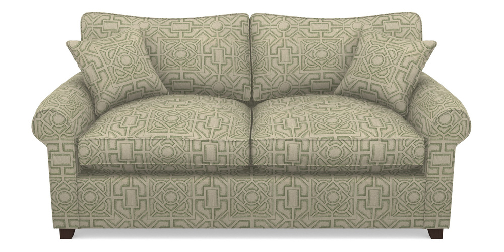 Product photograph of Waverley Sofa Bed 3 Seater Sofa Bed In Rhs Collection - Large Knot Garden Linen - Green from Sofas and Stuff Limited