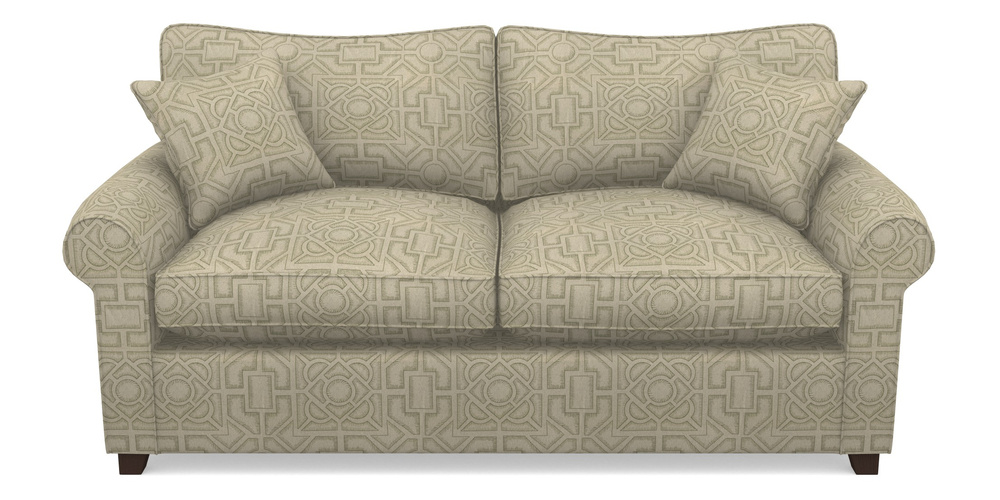 Product photograph of Waverley Sofa Bed 3 Seater Sofa Bed In Rhs Collection - Large Knot Garden Linen - Pistachio from Sofas and Stuff Limited