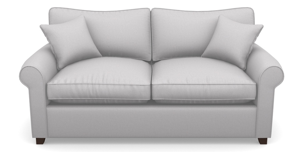 Product photograph of Waverley Sofa Bed 3 Seater Sofa Bed In Plain Linen Cotton - Seal from Sofas and Stuff Limited