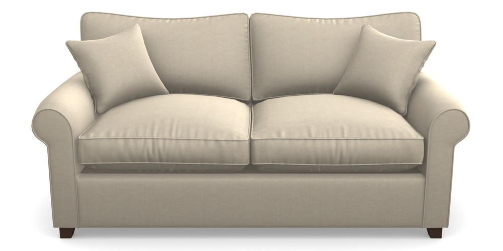 Product photograph of Waverley Sofa Bed 3 Seater Sofa Bed In Super Soft Velvet - Hessian from Sofas and Stuff Limited