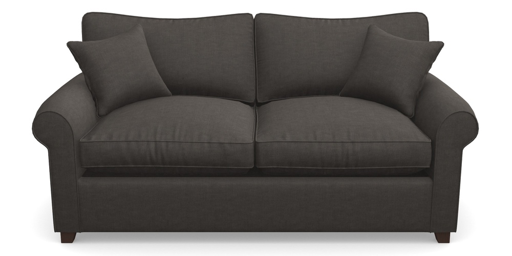 Product photograph of Waverley Sofa Bed 3 Seater Sofa Bed In Super Soft Velvet - Mocha from Sofas and Stuff Limited