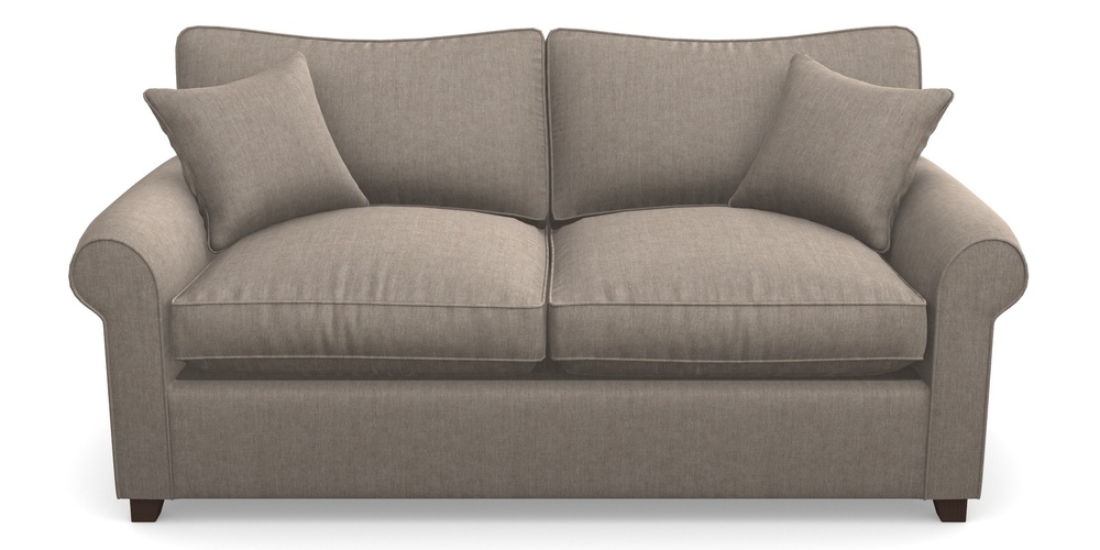 Product photograph of Waverley Sofa Bed 3 Seater Sofa Bed In Super Soft Velvet - Wicker from Sofas and Stuff Limited