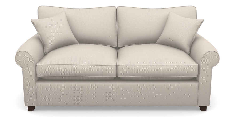 Product photograph of Waverley Sofa Bed 3 Seater Sofa Bed In Two Tone Plain - Biscuit from Sofas and Stuff Limited