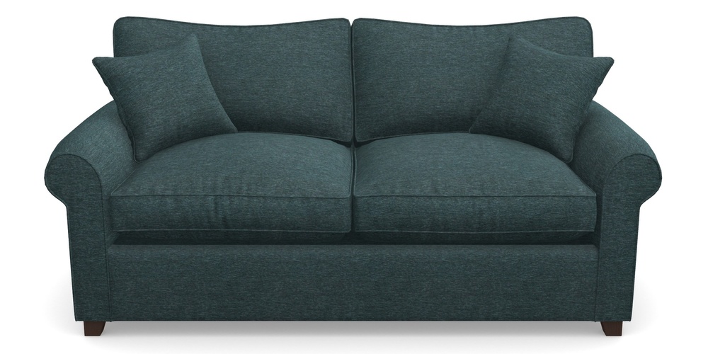 Product photograph of Waverley Sofa Bed 3 Seater Sofa Bed In Textured Velvet - Atlantic from Sofas and Stuff Limited