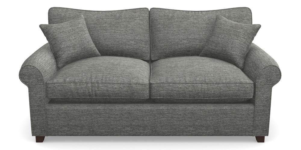 Product photograph of Waverley Sofa Bed 3 Seater Sofa Bed In Textured Velvet - Slate from Sofas and Stuff Limited