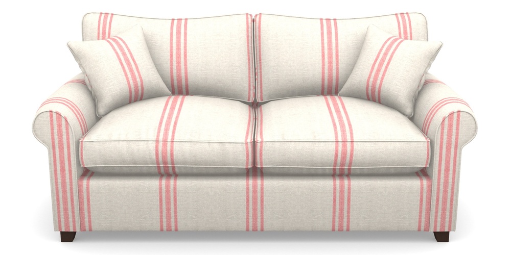 Product photograph of Waverley Sofa Bed 3 Seater Sofa Bed In Walloon Linen - Red from Sofas and Stuff Limited