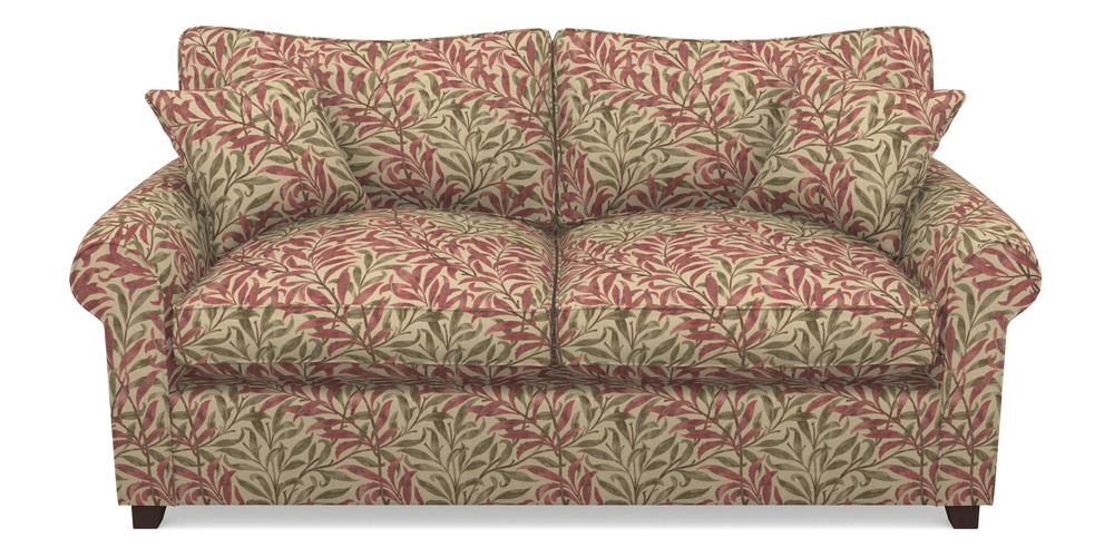 Product photograph of Waverley Sofa Bed 3 Seater Sofa Bed In V A Drawn From Nature - Willow Bough Large - Red from Sofas and Stuff Limited