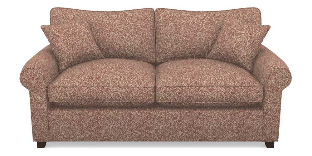 Product photograph of Waverley Sofa Bed 3 Seater Sofa Bed In V A Drawn From Nature Collection - Willow - Red from Sofas and Stuff Limited