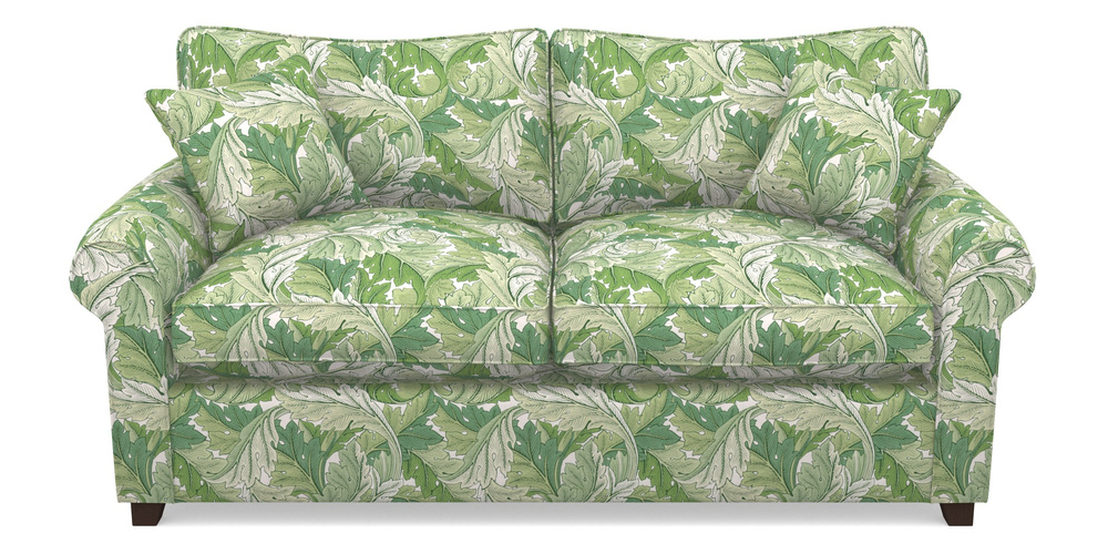 Product photograph of Waverley Sofa Bed 3 Seater Sofa Bed In William Morris Collection - Acanthus - Leaf Green from Sofas and Stuff Limited