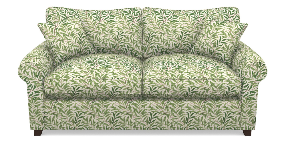 Product photograph of Waverley Sofa Bed 3 Seater Sofa Bed In William Morris Collection - Willow Boughs - Leaf Green from Sofas and Stuff Limited