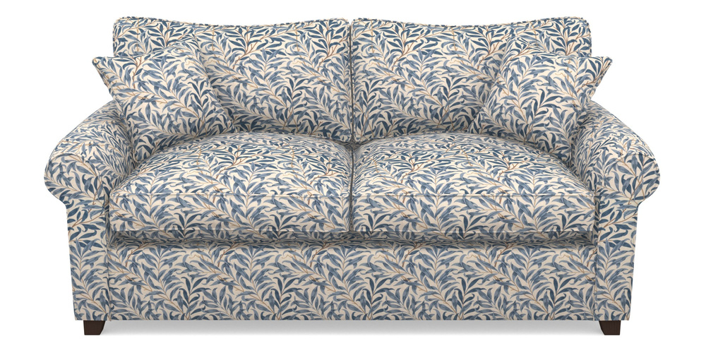Product photograph of Waverley Sofa Bed 3 Seater Sofa Bed In William Morris Collection - Willow Boughs - Woad from Sofas and Stuff Limited