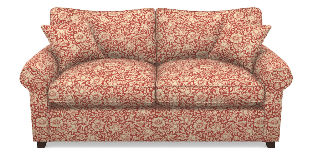 Product photograph of Waverley Sofa Bed 3 Seater Sofa Bed In William Morris Collection - Mallow - Madder from Sofas and Stuff Limited