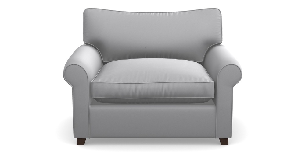 Product photograph of Waverley Sofa Bed Snuggler Sofa Bed In Clever Glossy Velvet - Fifty Shades from Sofas and Stuff Limited
