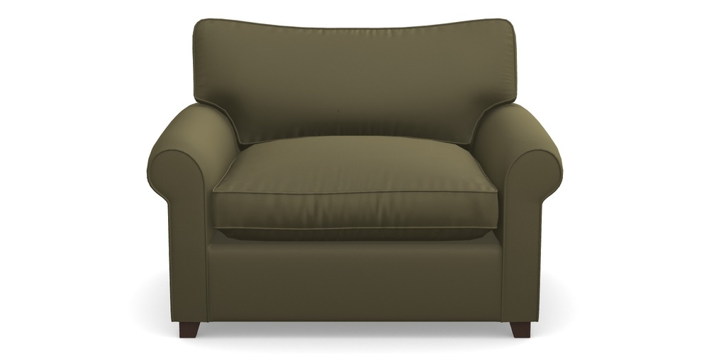 Product photograph of Waverley Sofa Bed Snuggler Sofa Bed In Clever Glossy Velvet - Sherwood from Sofas and Stuff Limited