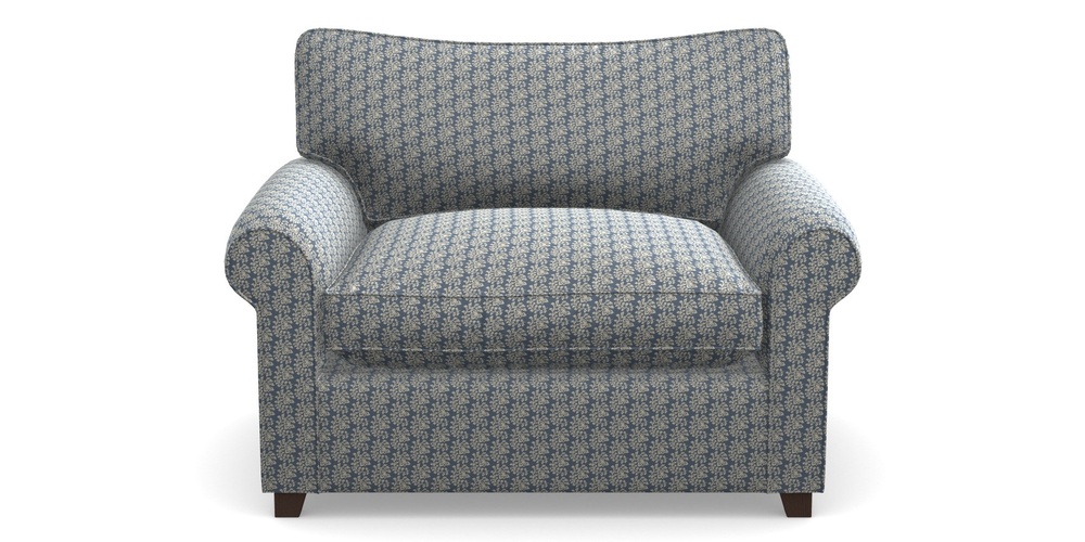 Product photograph of Waverley Sofa Bed Snuggler Sofa Bed In Cloth 21 - Spring Twig - Bilberry from Sofas and Stuff Limited
