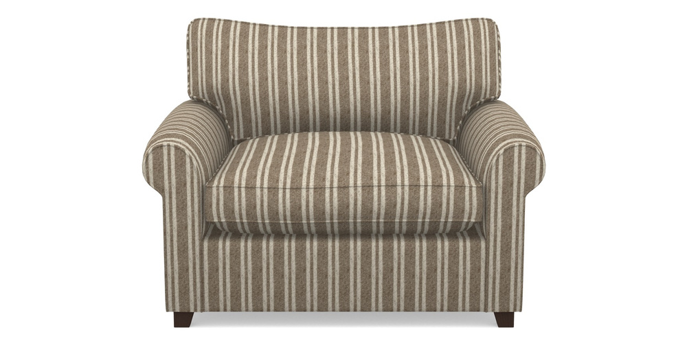 Product photograph of Waverley Sofa Bed Snuggler Sofa Bed In Cloth 22 - Barcode - Peat from Sofas and Stuff Limited