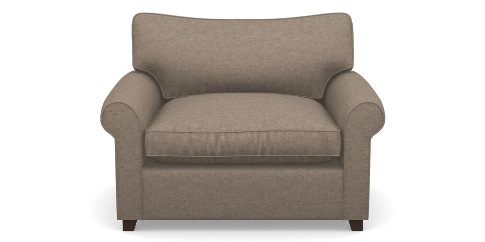 Product photograph of Waverley Sofa Bed Snuggler Sofa Bed In Easy Clean Plain - Camel from Sofas and Stuff Limited