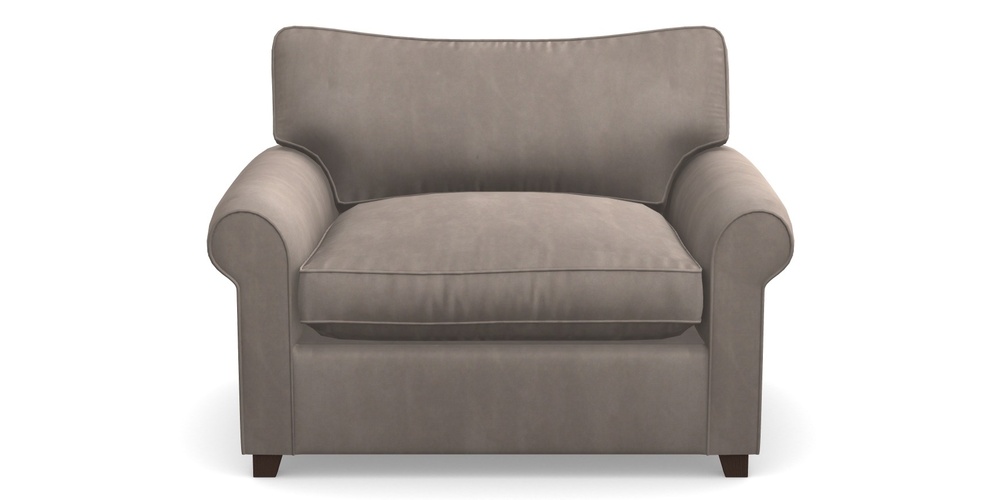 Product photograph of Waverley Sofa Bed Snuggler Sofa Bed In House Clever Velvet - Cocoa from Sofas and Stuff Limited