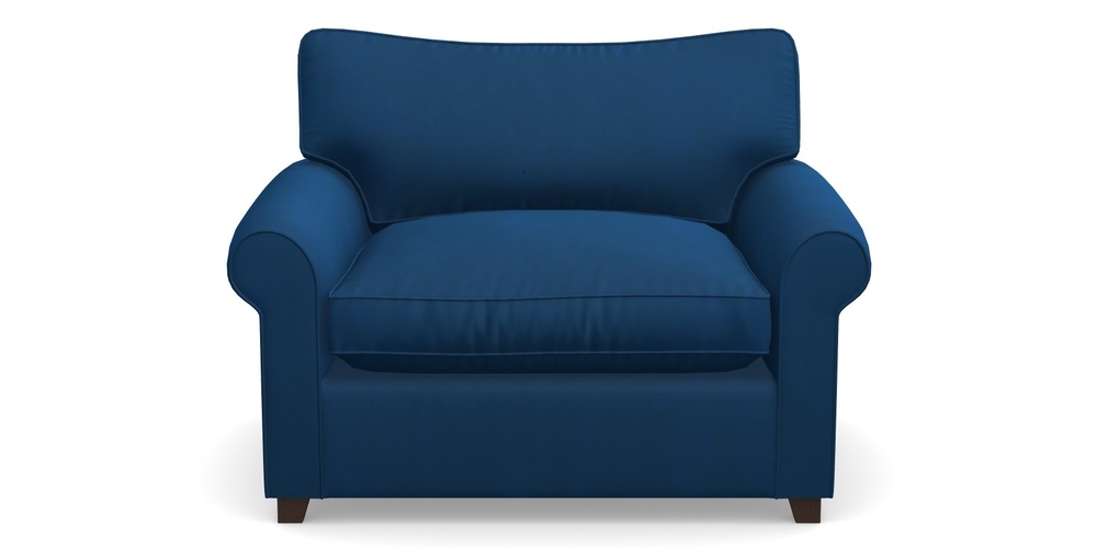 Product photograph of Waverley Sofa Bed Snuggler Sofa Bed In House Clever Velvet - Royal from Sofas and Stuff Limited