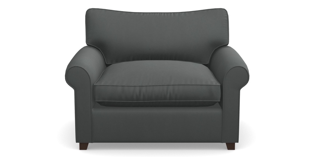 Product photograph of Waverley Sofa Bed Snuggler Sofa Bed In House Clever Velvet - Slate from Sofas and Stuff Limited