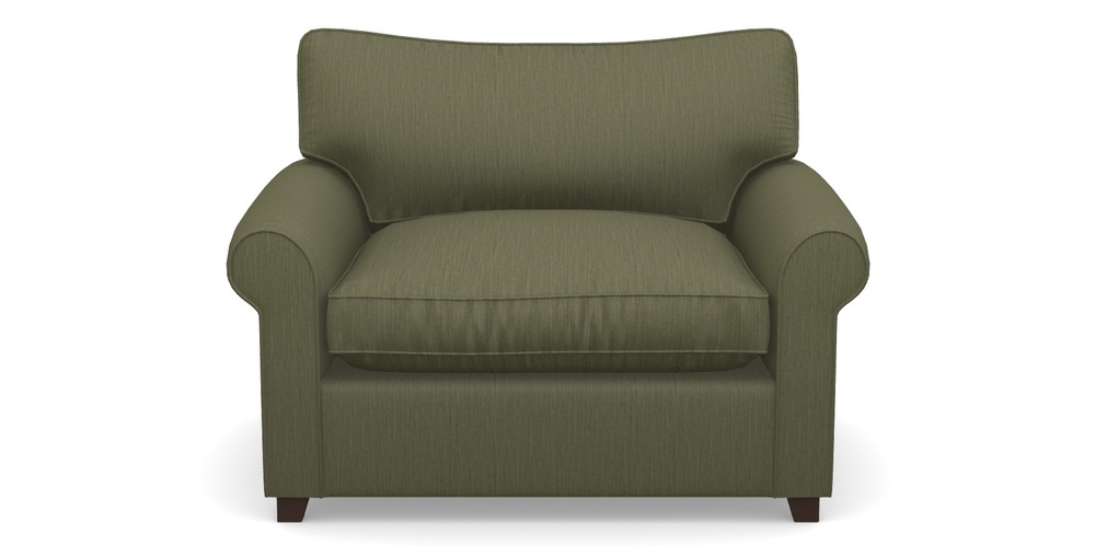 Product photograph of Waverley Sofa Bed Snuggler Sofa Bed In Herringbone - Army from Sofas and Stuff Limited