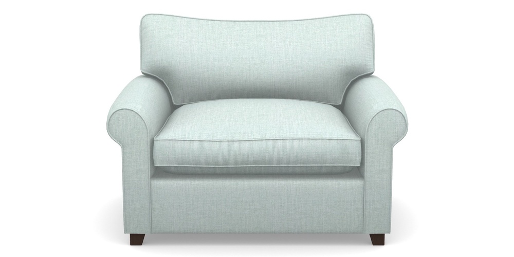 Product photograph of Waverley Sofa Bed Snuggler Sofa Bed In House Plain - Aqua from Sofas and Stuff Limited