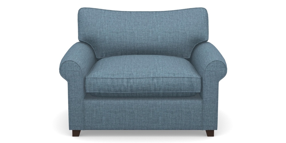 Product photograph of Waverley Sofa Bed Snuggler Sofa Bed In House Plain - Cobalt from Sofas and Stuff Limited