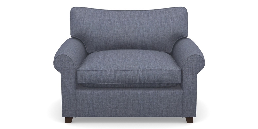 Product photograph of Waverley Sofa Bed Snuggler Sofa Bed In House Plain - Denim from Sofas and Stuff Limited