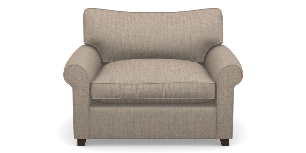 Product photograph of Waverley Sofa Bed Snuggler Sofa Bed In House Plain - Nutmeg from Sofas and Stuff Limited