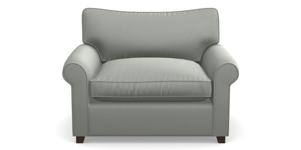 Product photograph of Waverley Sofa Bed Snuggler Sofa Bed In House Velvet - Elephant from Sofas and Stuff Limited