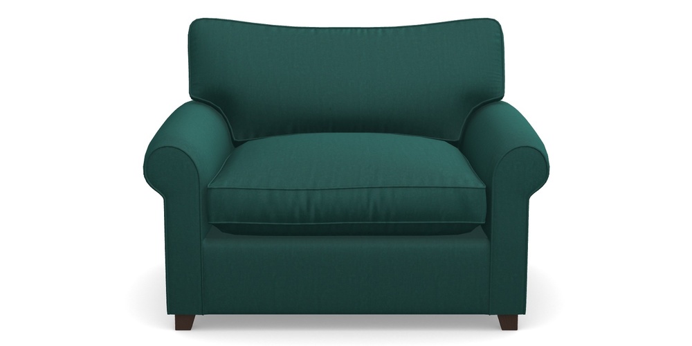 Product photograph of Waverley Sofa Bed Snuggler Sofa Bed In House Velvet - Peacock from Sofas and Stuff Limited