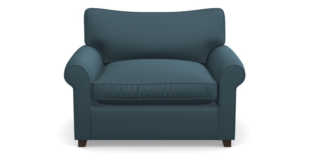 Product photograph of Waverley Sofa Bed Snuggler Sofa Bed In House Velvet - Petrol from Sofas and Stuff Limited