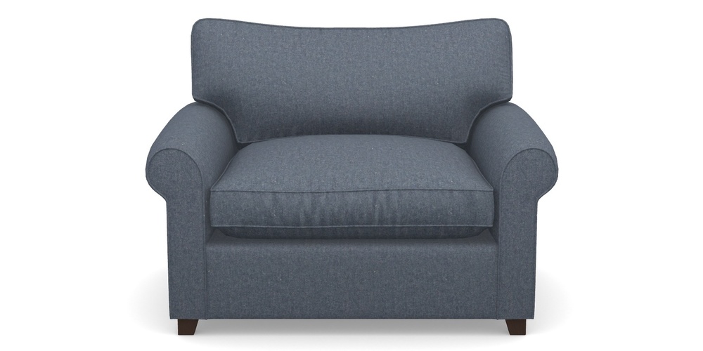 Product photograph of Waverley Sofa Bed Snuggler Sofa Bed In House Wool - Navy from Sofas and Stuff Limited