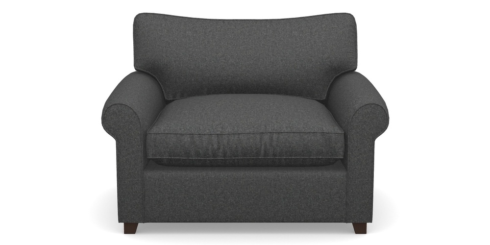 Product photograph of Waverley Sofa Bed Snuggler Sofa Bed In House Wool - Slate from Sofas and Stuff Limited