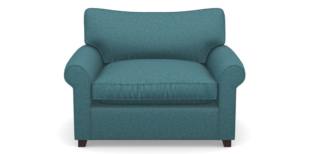 Product photograph of Waverley Sofa Bed Snuggler Sofa Bed In Soft Wool - Cerulean from Sofas and Stuff Limited