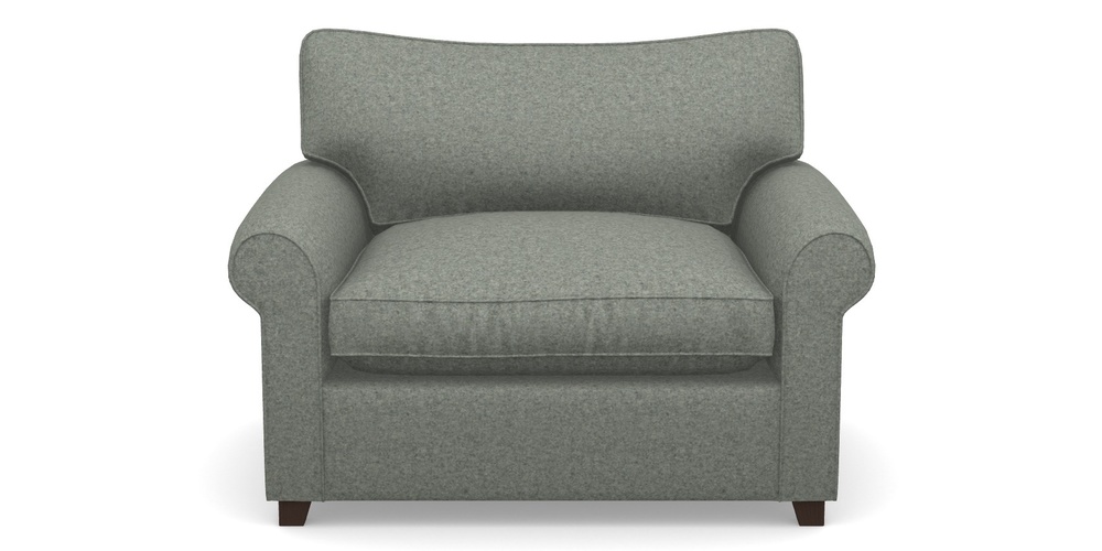 Product photograph of Waverley Sofa Bed Snuggler Sofa Bed In Soft Wool - Wolf from Sofas and Stuff Limited