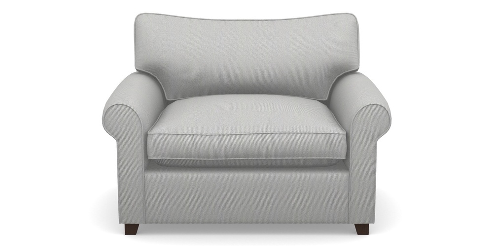 Product photograph of Waverley Sofa Bed Snuggler Sofa Bed In Two Tone Plain - Grey from Sofas and Stuff Limited