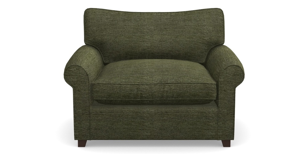 Product photograph of Waverley Sofa Bed Snuggler Sofa Bed In Textured Velvet - Lichen from Sofas and Stuff Limited