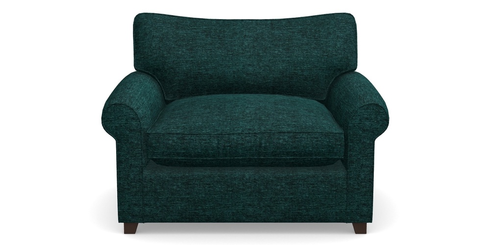 Product photograph of Waverley Sofa Bed Snuggler Sofa Bed In Textured Velvet - Viridian from Sofas and Stuff Limited